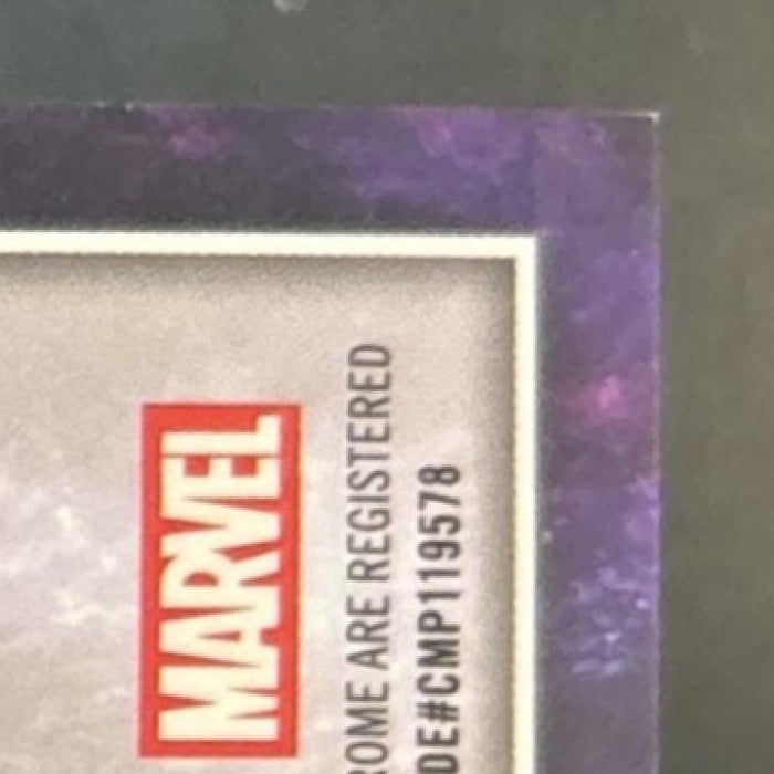 2025 Topps Chrome Marvel Studios Bucky Barnes /49 #26 Captain America: Avenger