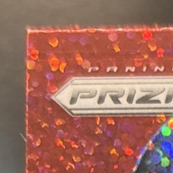 2024 Panini Prizm Jaylen Warren Red Sparkle #242 Pittsburgh Steelers