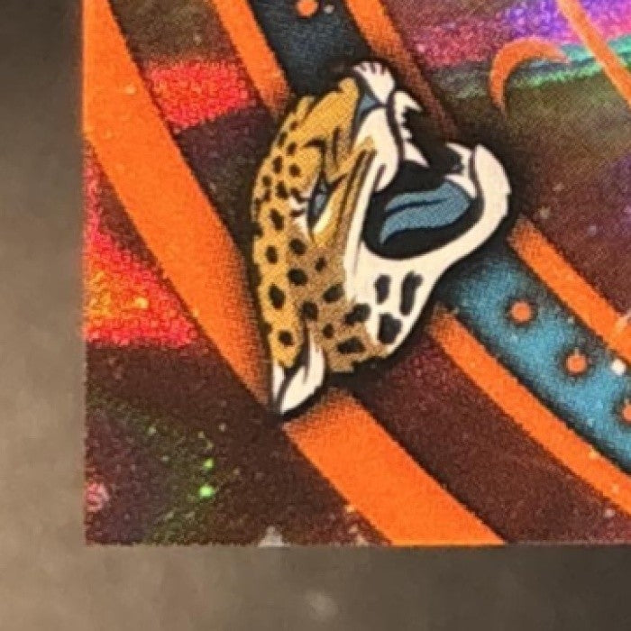 2025 Topps Cosmic Chrome Trevor Lawrence Equinox Auto Orange Galactic /25 Jags