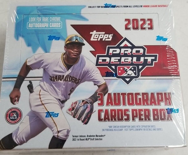 2023 Topps Pro Debut Baseball JUMBO HTA Hobby Box
