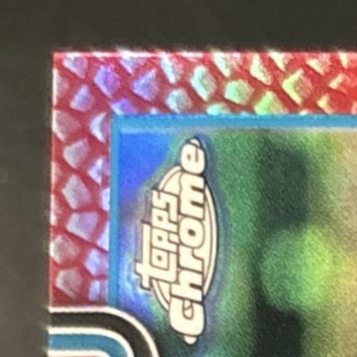 2025 Topps Chrome Xavier Legette Football Leather Red Refractor 1/5 #38 Panthers