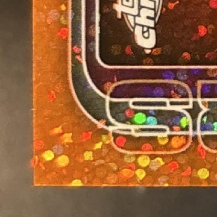 2025-26 Topps Chrome Update Donovan Mitchell Orange Speckle /25 Image Variation