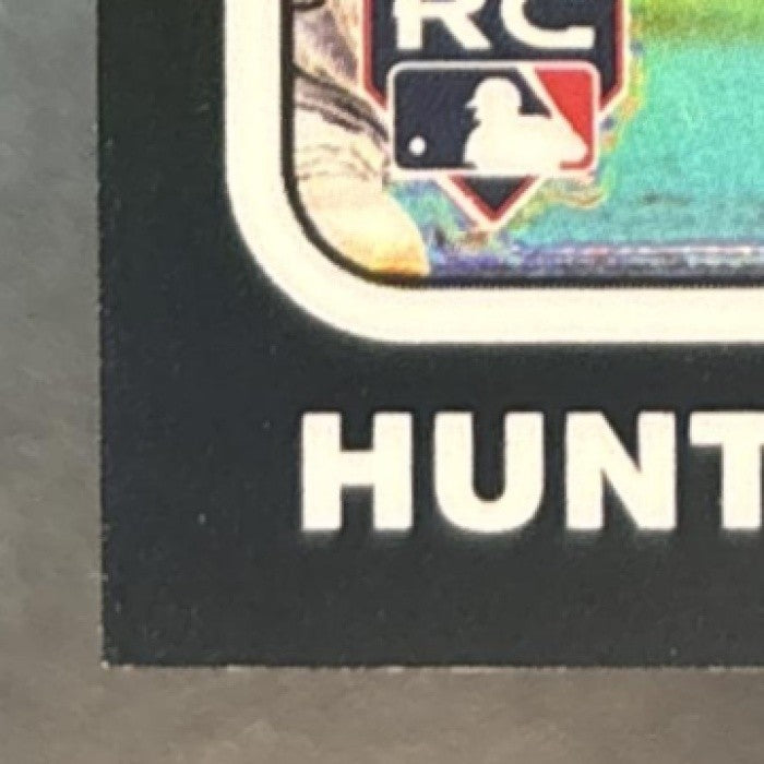 2024 Topps Heritage High Number Hunter Goodman Chrome Black /75 #379 RC Rockies