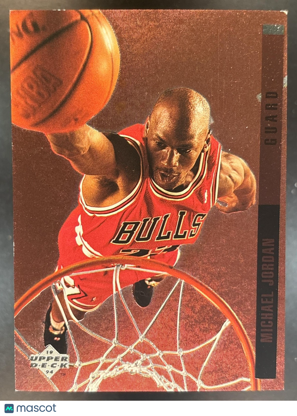 1993-94 Upper Deck Special Edition Michael Jordan Behind the Glass #G11 Bulls