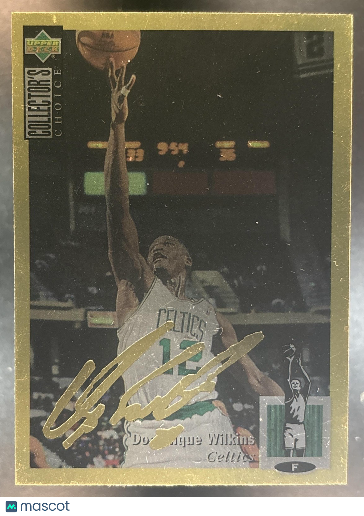 1994-95 Upper Deck Collector's Choice Dominique Wilkins Gold Signature #247