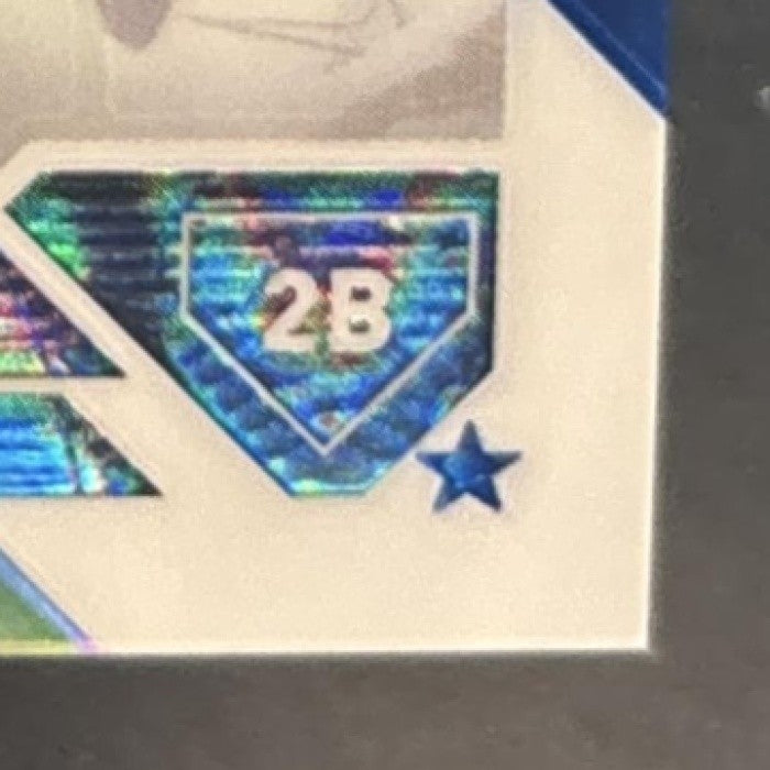 2023 Topps Chrome Jonathan Aranda Auto Blue Ray Wave /150 RC Tampa Bay Rays