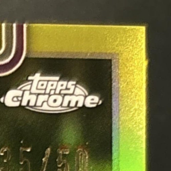 2025-26 Topps Chrome Update Darius Garland Gold /50 #32 Cleveland Cavaliers