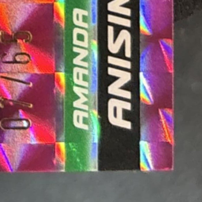 2025 Topps Chrome Amanda Anisimova Pink Geometric Refractor /65 #56