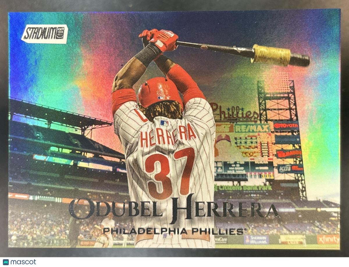 2019 Topps Stadium Club Odubel Herrera Rainbow Foilboard /25 #184 Phillies