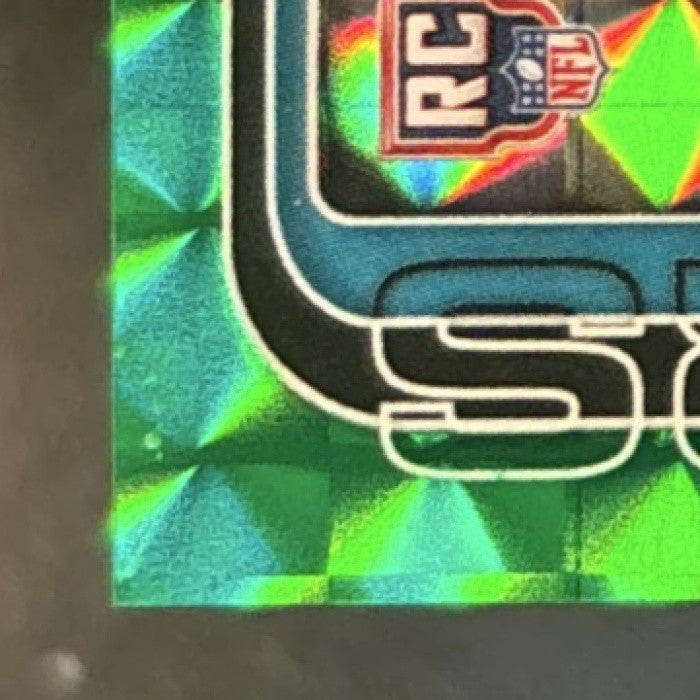 2025 Topps Chrome Travis Hunter Auto Green Geometric /99 RC Jacksonville Jaguars