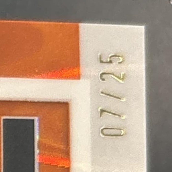 2026 Topps NSCC Collection Tyler Shough NFL Orange Raywave /25 #NFL-27