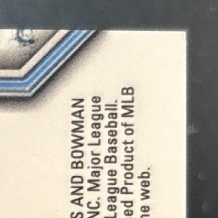2024 Bowman Sterling Arjun Nimmala Prospect Auto Toronto Blue Jays
