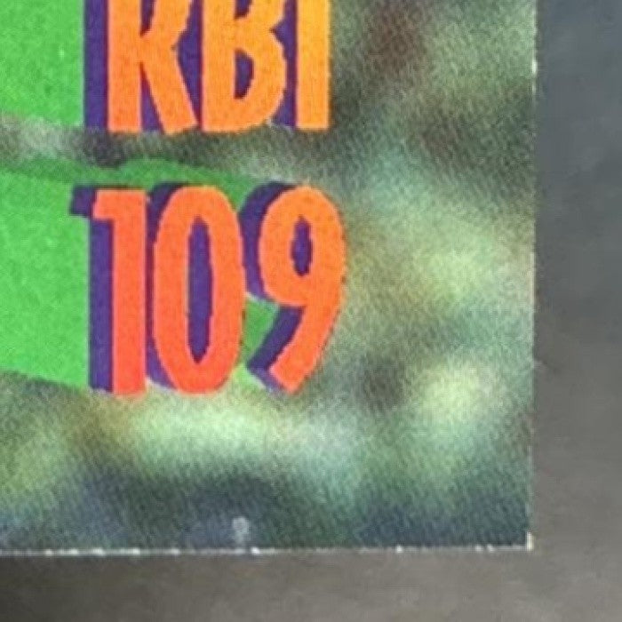 1994 Sportflics 2000 Rookie & Traded Going Gone GG4 Ken Griffey Jr. Mariners