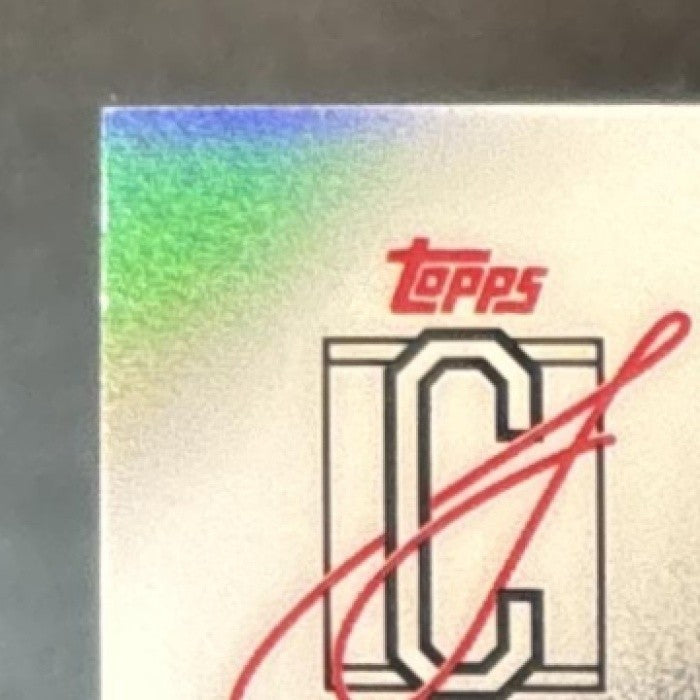 2025 Topps Signature Class Kalel Mullings Chrome Auto Black 1/10 #172 RC Titans