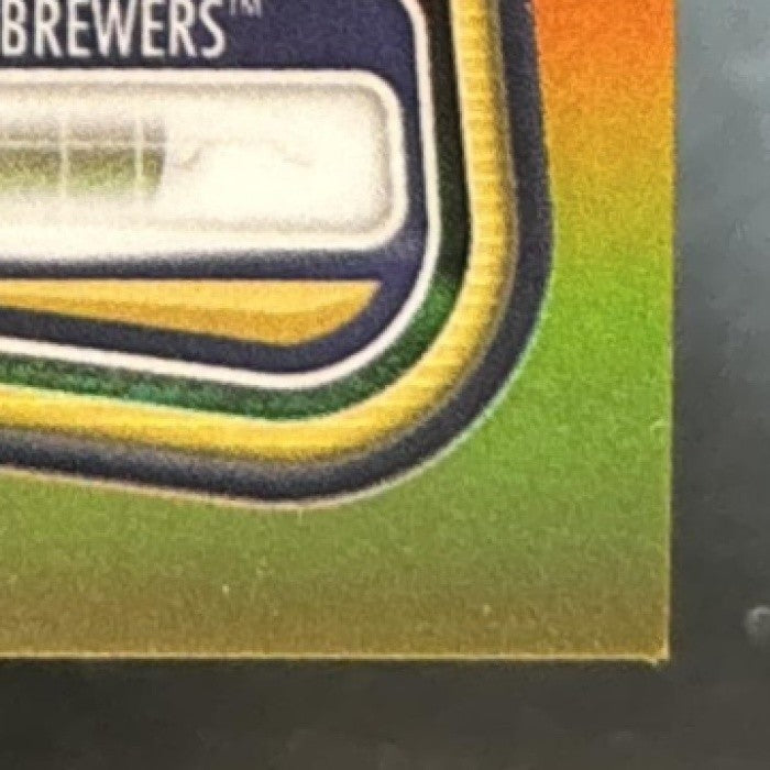 2026 Bowman Chrome Jeferson Quero Gold Refractor /50 #42 RC Milwaukee Brewers
