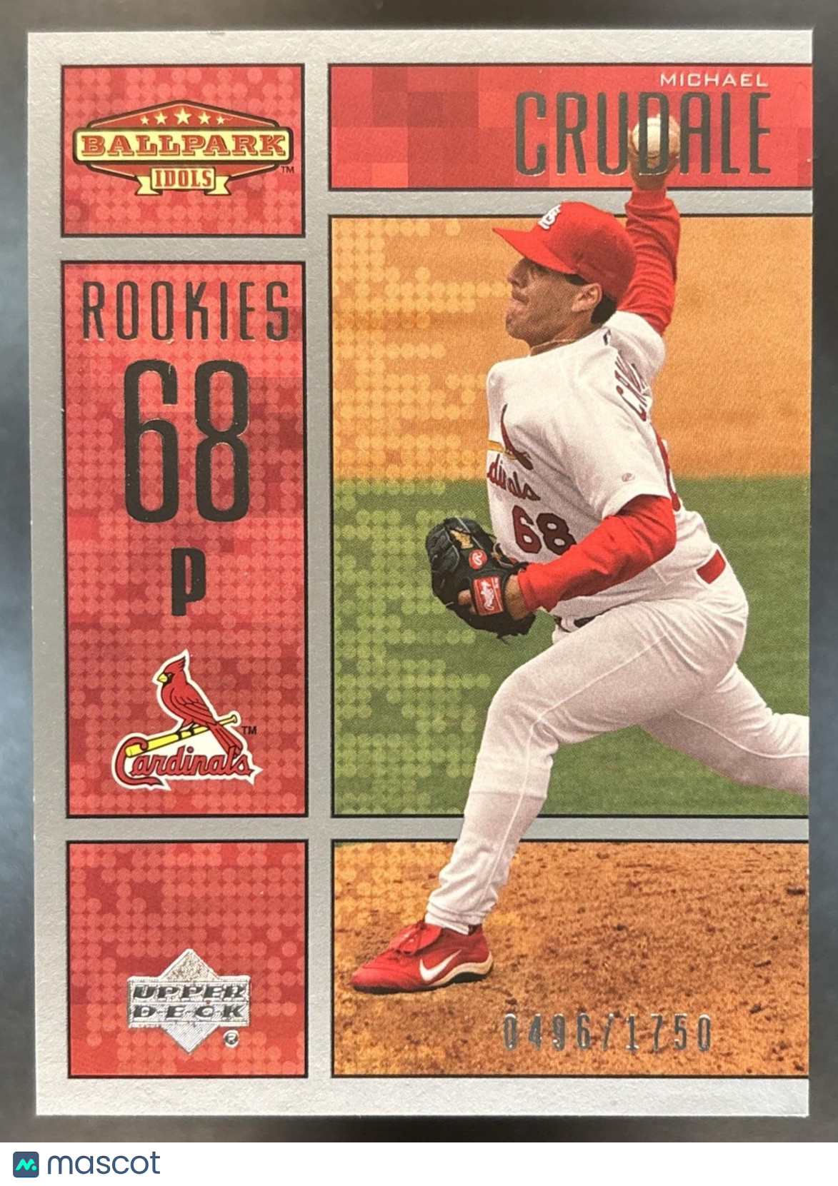 2002 Upper Deck Ballpark Idols Mike Crudale /1750 #209 RC St. Louis Cardinals