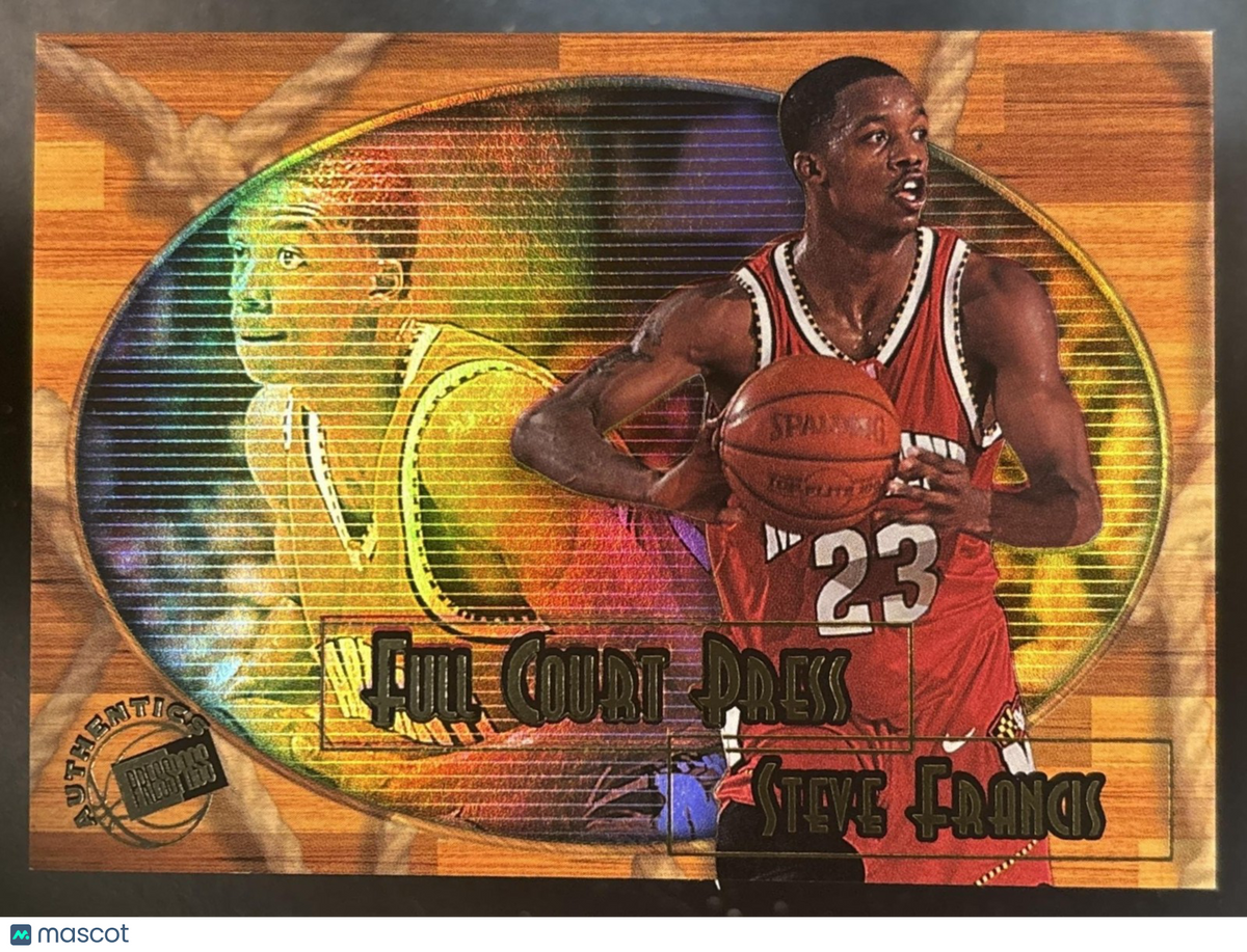 1999 Press Pass Authentics Full Court Press FC2 Steve Francis Maryland Terrapins