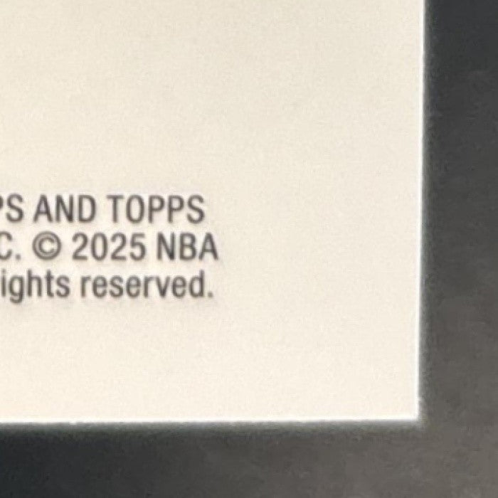 2025-26 Topps Chrome Victor Wembanyama Red, White & Blue #221 San Antonio Spurs
