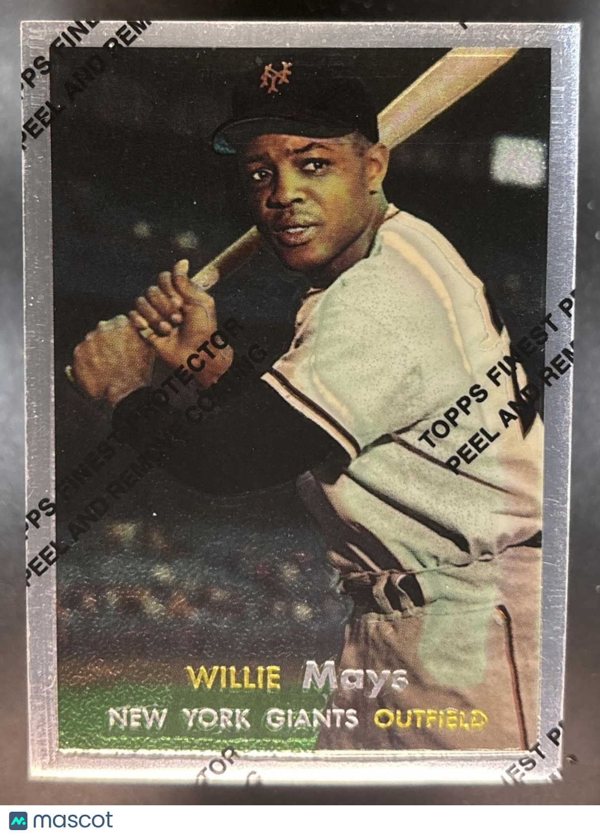 1997 Topps Willie Mays Commemorative Reprints Finest #9 New York Giants