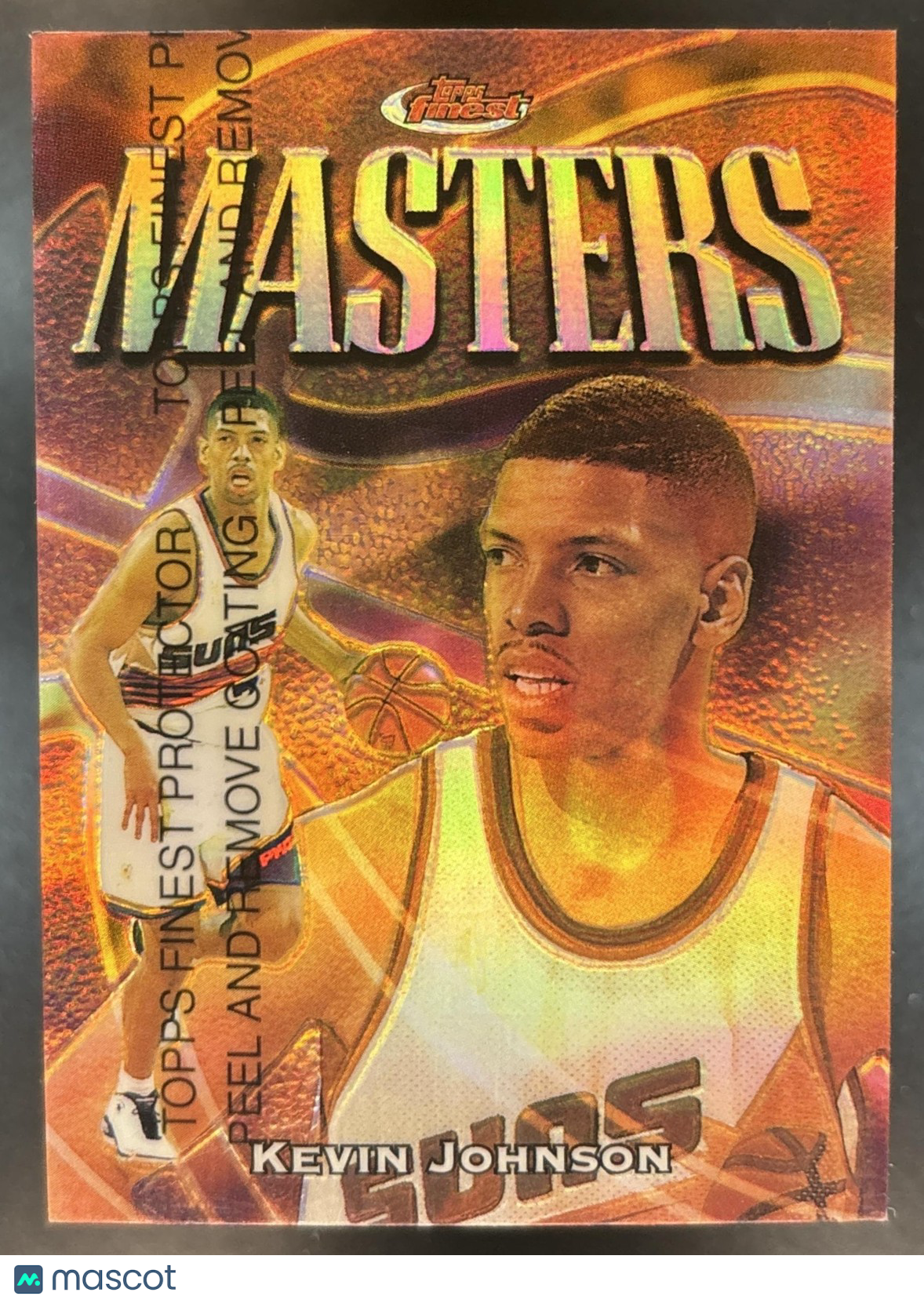 1997-98 Topps Finest Kevin Johnson Refractor #254 Bronze Phoenix Suns