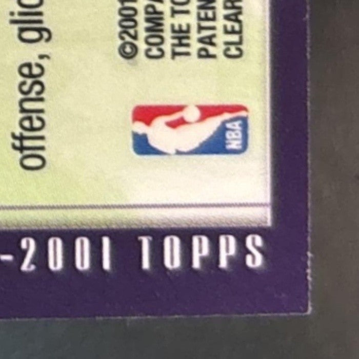 2000-01 Topps Chrome Jamal Crawford /1999 #158 RC Chicago Bulls