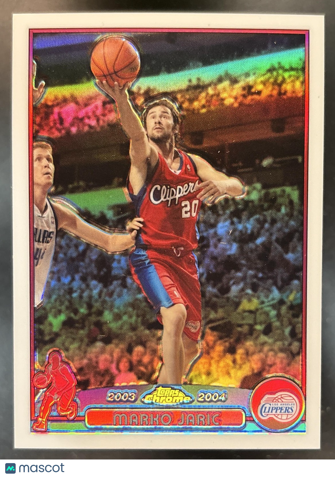 2003-04 Topps Chrome Marko Jaric Refractor #101 Los Angeles Clippers