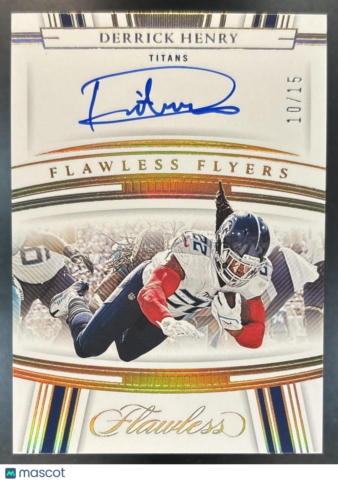 2025 Flawless Derrick Henry 2022 Football Flawless Flyers /15 Tennessee Titans