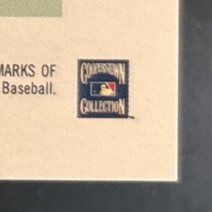 2025 Topps Chrome Platinum Anniversary John Kruk Auto Toile Cream/Blue /99