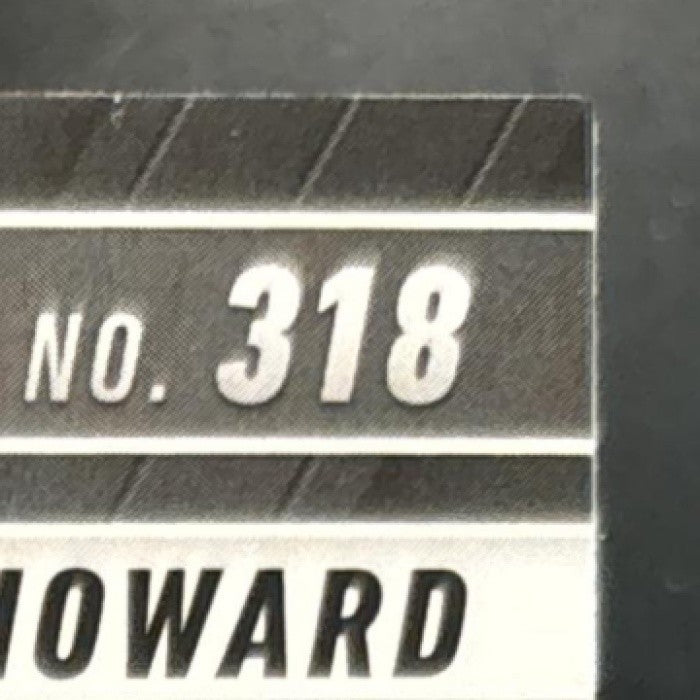 2025 Panini Mosaic Will Howard Rookies Genesis Prizm #318 RC Pittsburgh Steelers