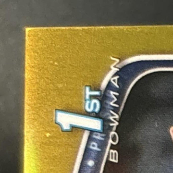 2025 Bowman Jancel Villarroel Chrome Auto Gold /50 1st Prospect Houston Astros