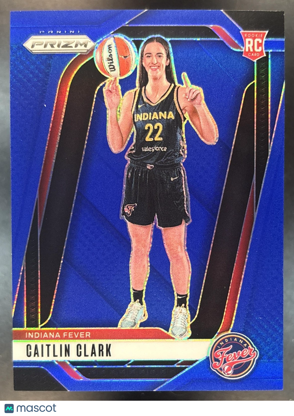 2024 Panini WNBA Prizm Caitlin Clark Blue /199 #145 RC Indiana Fever