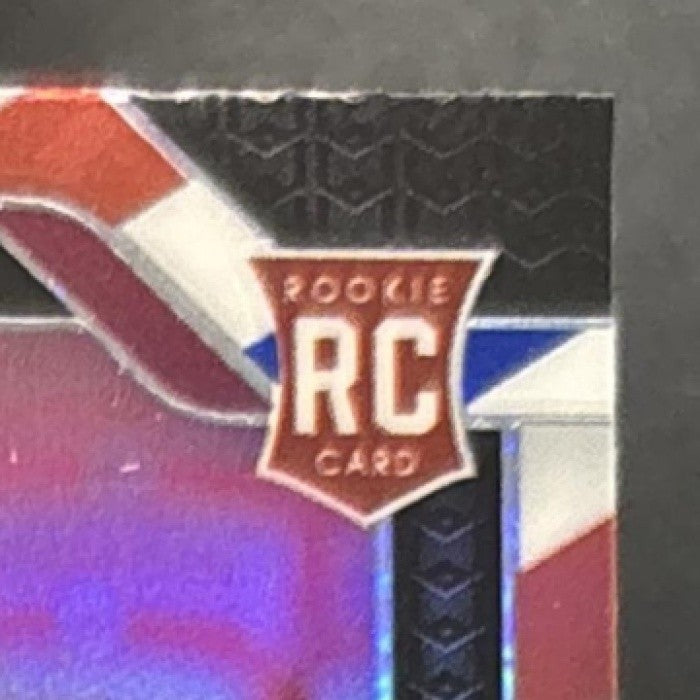 2024 Panini Prizm Jayden Daniels Red White and Blue #347 RC Commanders