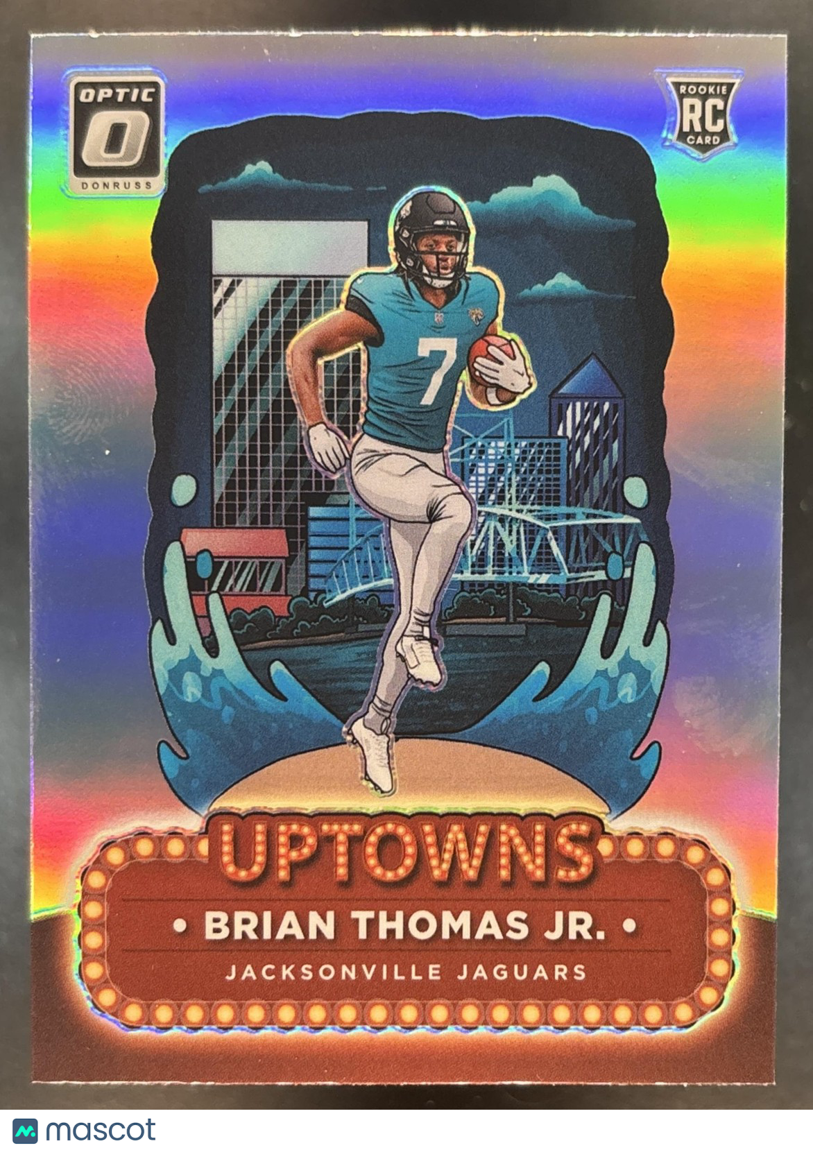 2024 Panini Donruss Optic Brian Thomas Jr. Uptown #12 RC Jacksonville Jaguars