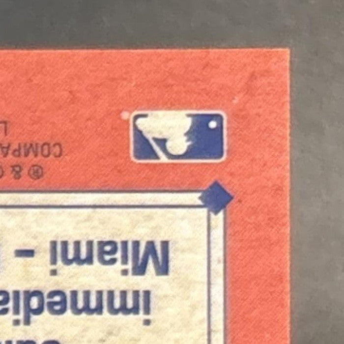 2026 Topps Chrome LogoFractor Jakob Marsee 1991 Orange /25 #91CB-28 RC Marlins
