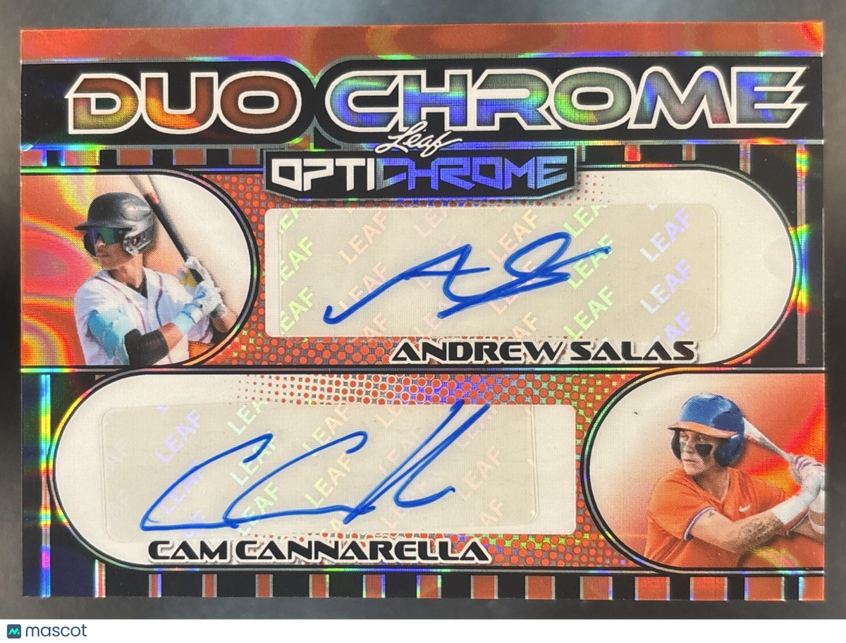2025 Leaf Optichrome Andrew Salas Cam Cannarella Duochrome Auto Orange 4/4 #D-2