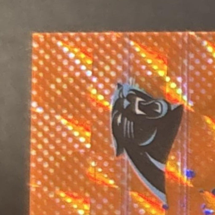 2025 Topps Finest Tetairoa McMillan Orange Geometric /20 #115 RC Panthers