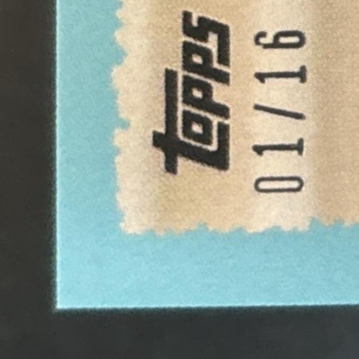 2021 Topps x Trevor Lawrence Auto Teal 1/16 #29-A RC