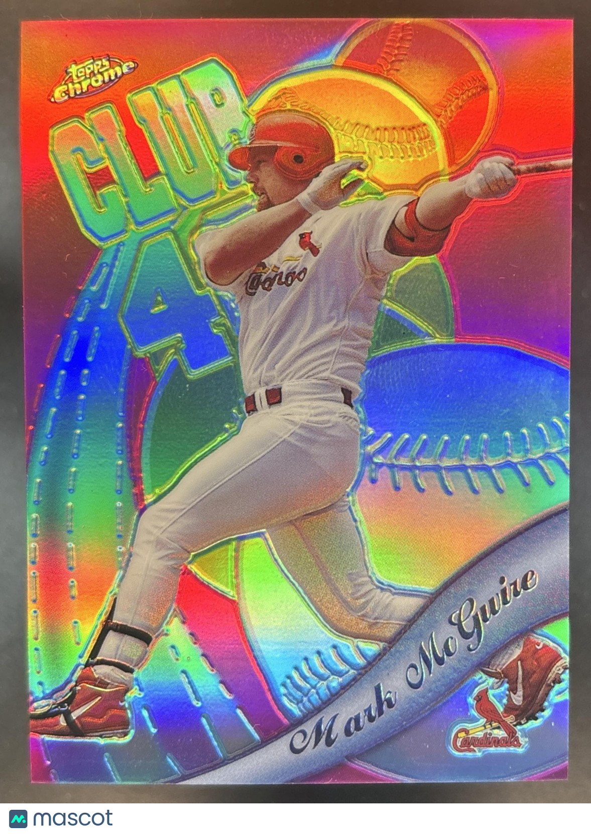 1999 Topps Chrome Mark McGwire All Etch Refractor #AE1 St. Louis Cardinals