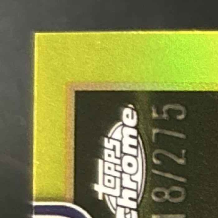 2025-26 Topps Chrome Update LeBron James Yellow /275 #1 Los Angeles Lakers
