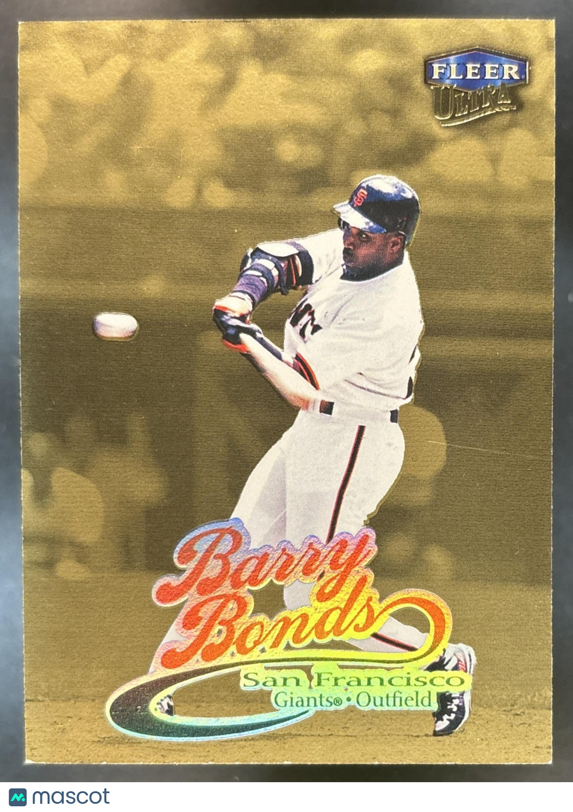 1999 Fleer Ultra Barry Bonds Gold Medallion DJ1 #139G San Francisco Giants