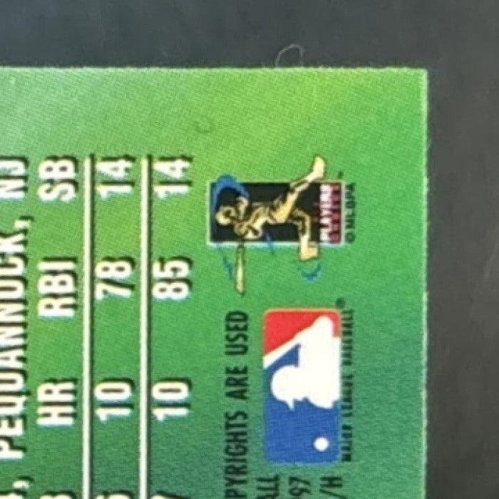 1997 Skybox E-X2000 Derek Jeter #33 New York Yankees