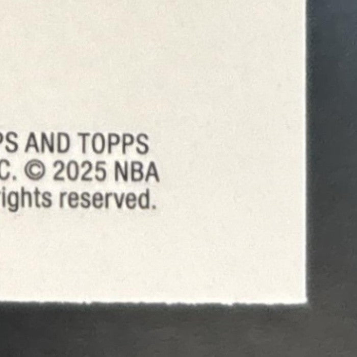 2025-26 Topps Chrome Dylan Harper X-Fractor #252 RC San Antonio Spurs