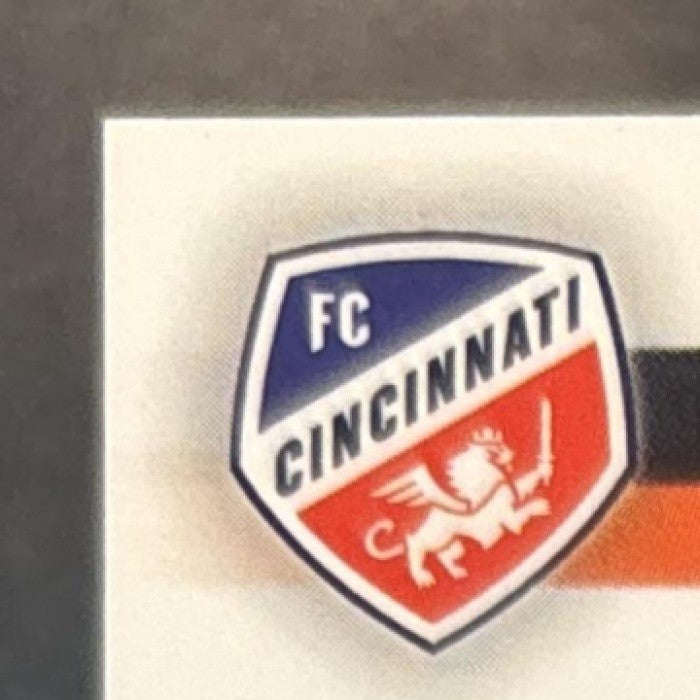 2021 Topps Chrome MLS Brenner Auto Refractor #136 FC Cincinnati