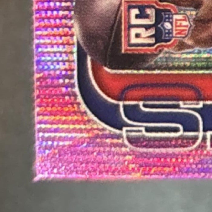 2025 Topps Chrome Jaxson Dart Rookie Pink Wave /250 #306 RC New York Giants