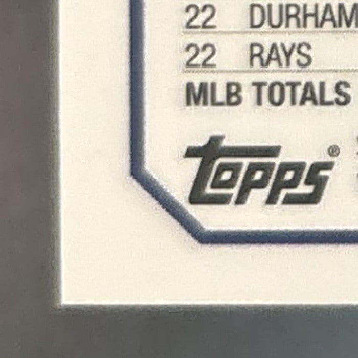 2023 Topps Chrome Sapphire Vidal Brujan Gold Refractor /50 #613 Tampa Bay Rays