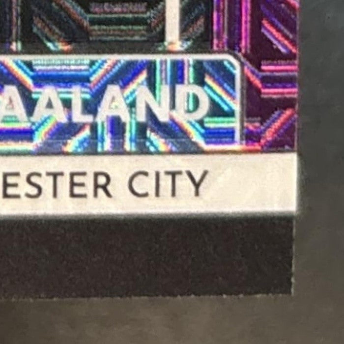2022-23 Panini Donruss Erling Haaland Optic Purple Mojo /25 #160 Manchester City