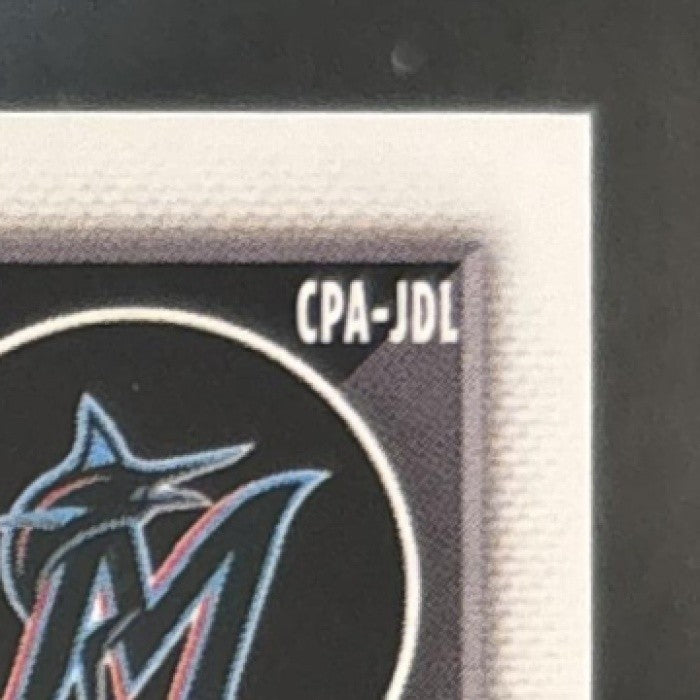 2024 Bowman Chrome Jancory De La Cruz Auto Blue /150 1st Prospect Miami Marlins