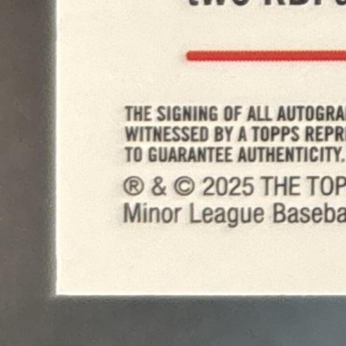 2025 Topps Pro Debut Yolfran Castillo Chrome Auto Gold /50 #PDC-51 ACL Rangers