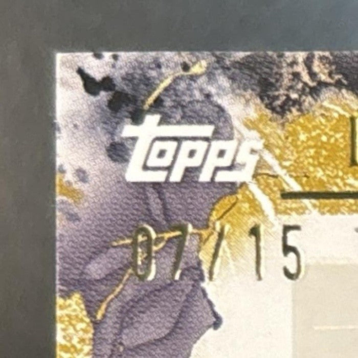 2024 Topps Inception Roman Wilson Provenance Patch Auto Gold /15 MEM RC Steelers
