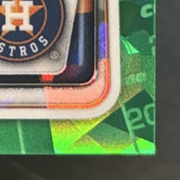 2020 Bowman Chrome Jordan Brewer Auto Green Atomic /99 1st Prospect Astros